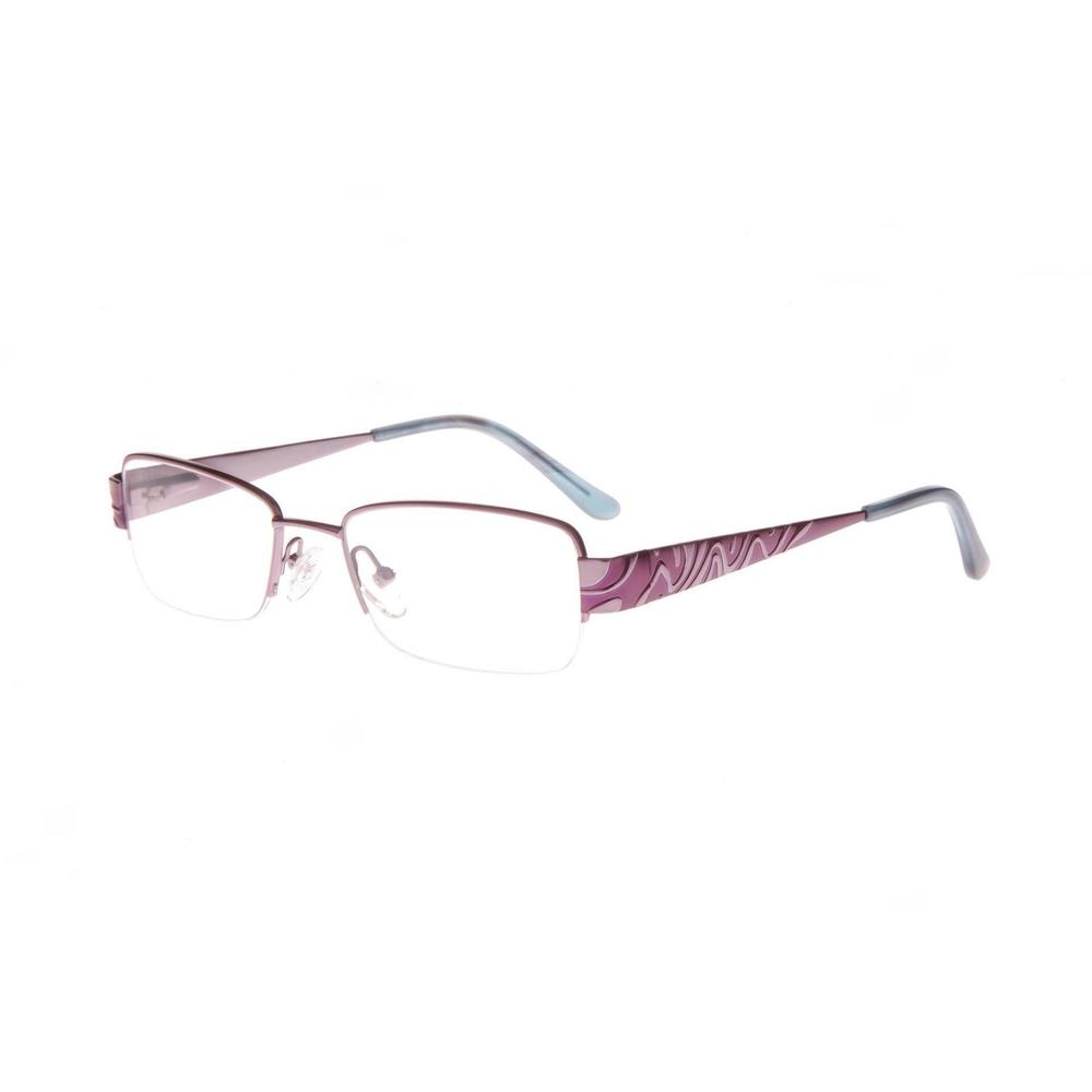 Runway Titanium Eyewear RT-806 Wine & Silver Titanium Eyeglasses 51/18/135